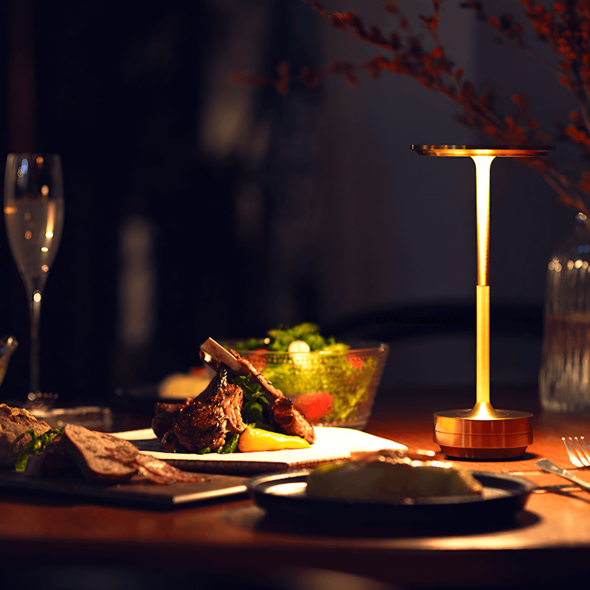 Dimmbare LED-Tischleuchte mit Touch-Steuerung