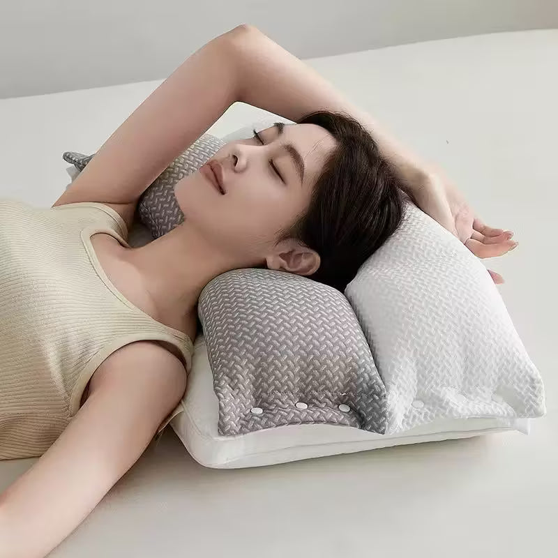 Ergonomisches Nackenstützkissen mit Konturform