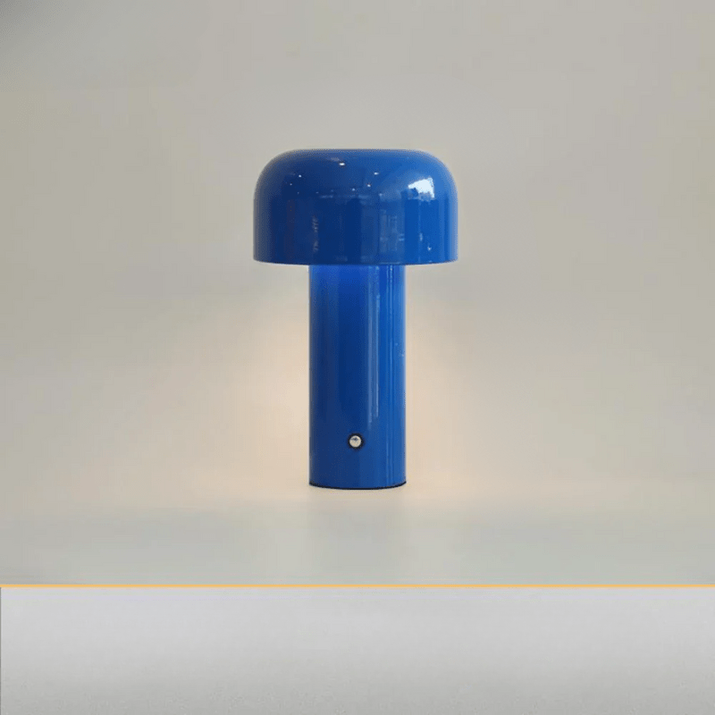 Pilz-Tischlampe 25 cm mit USB-Akku