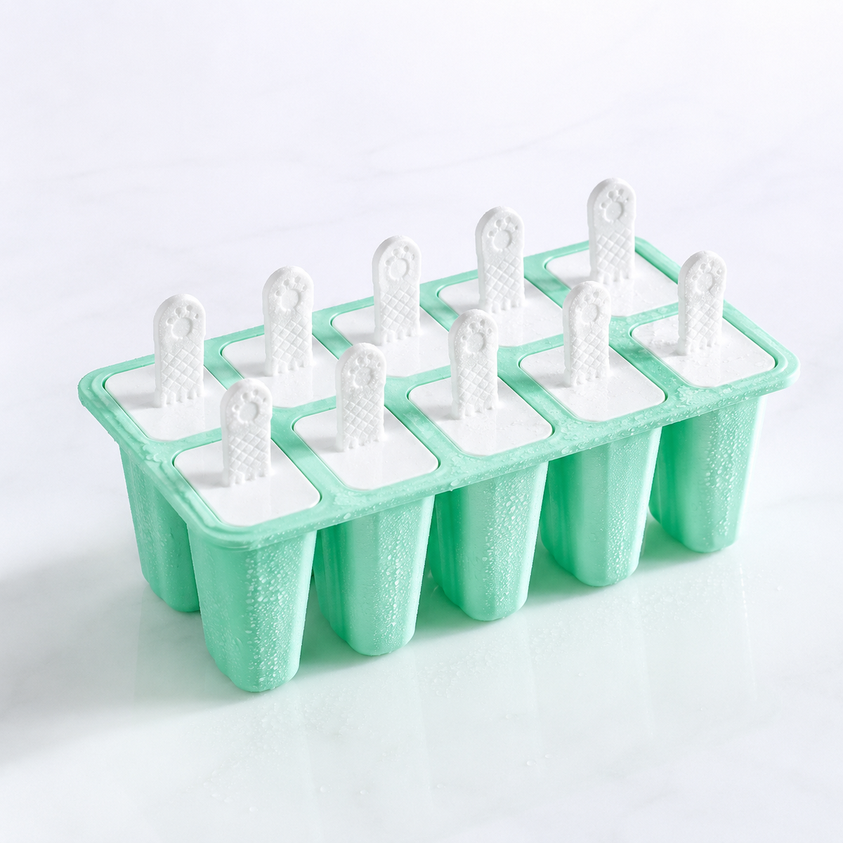 Flexible Eisform mit 10 Fächern
