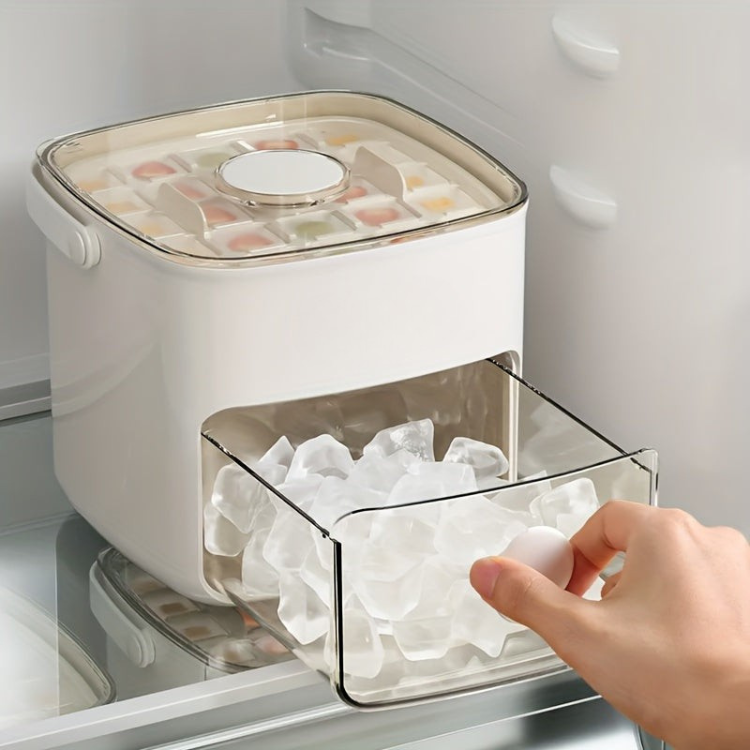 Kompakte Eismaschine mit Schnellkühlsystem