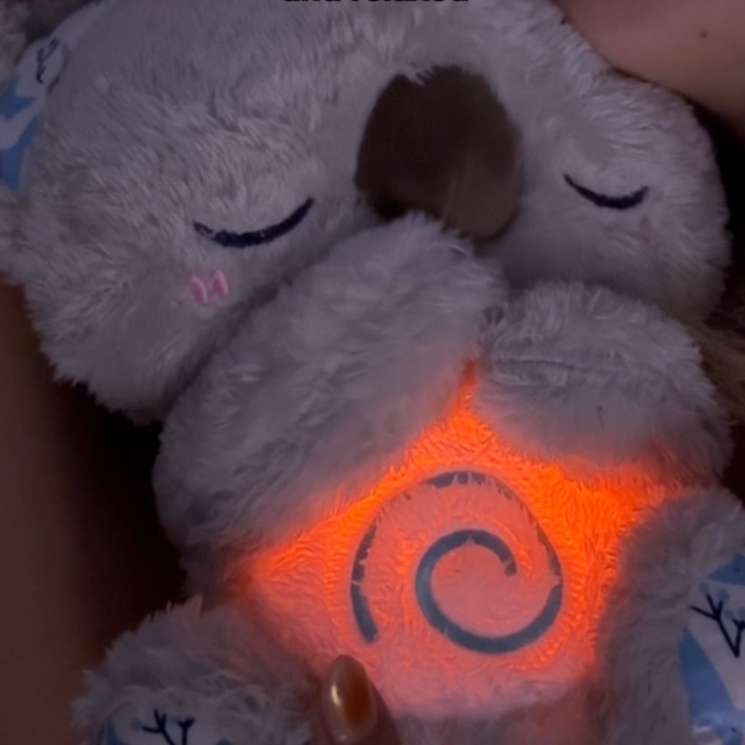 Koala-Einschlafhilfe mit Atmungssimulation und Nachtlicht