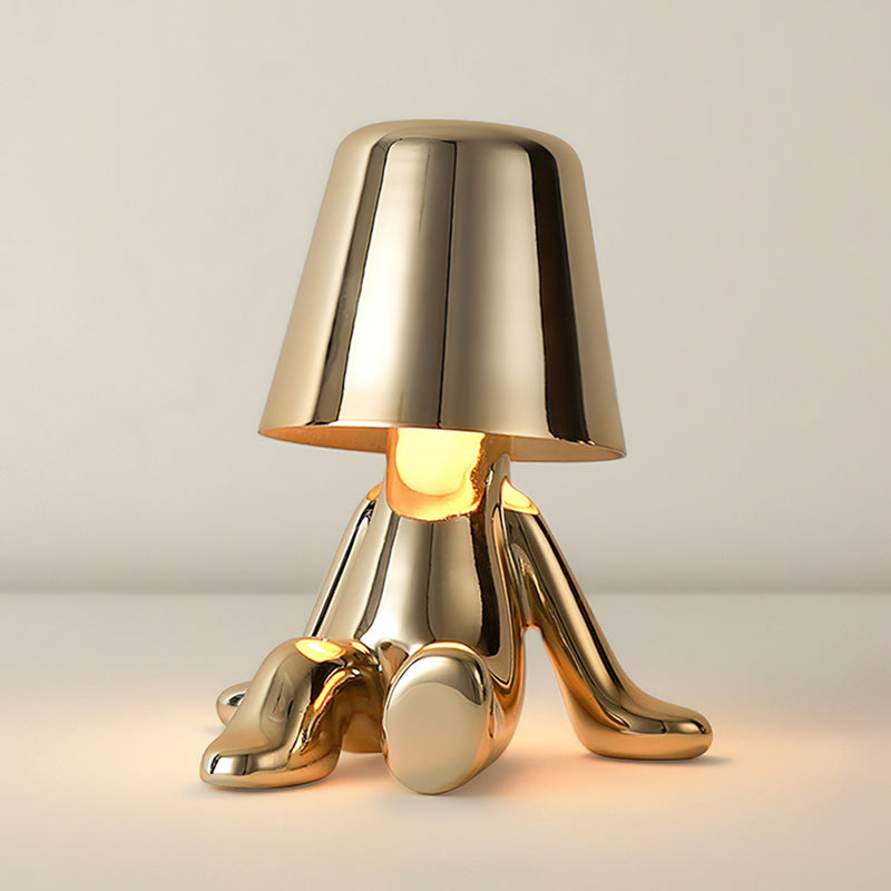 Moderne LED-Tischleuchte mit Skulptur und Akku | SKU_1783981544016_353