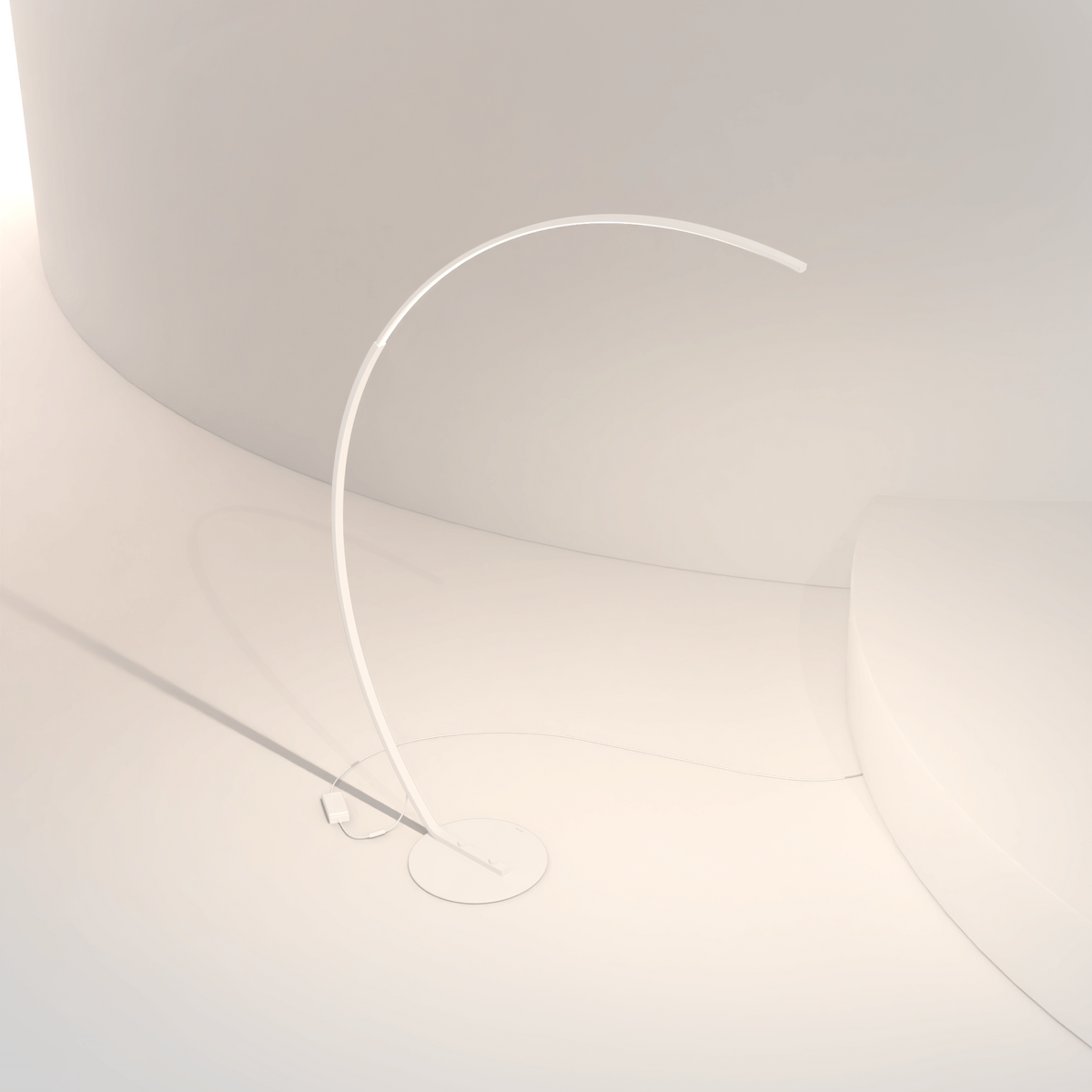 Dimmbare LED-Bogenlampe 170 cm mit Fußschalter