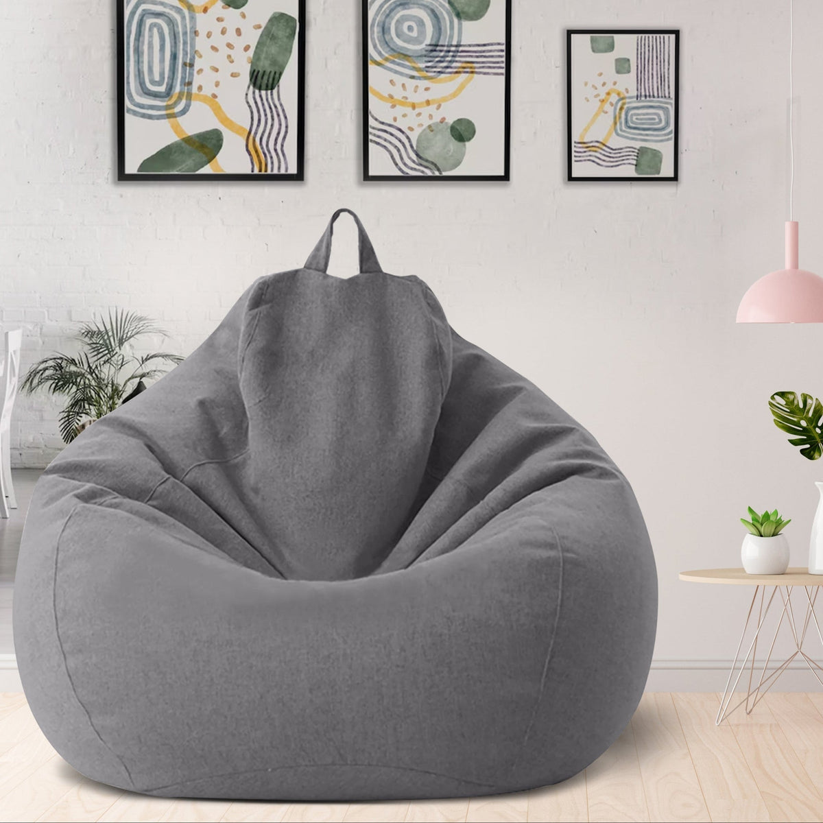 Luxe Sitzsackbezug mit ergonomischem Komfort