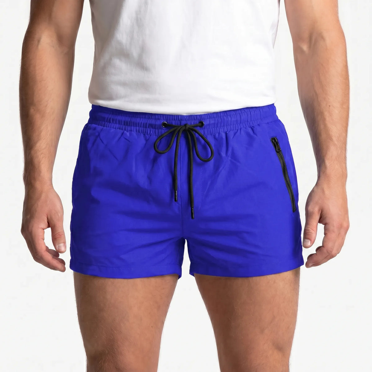 Kurze Badehose mit Reißverschlusstaschen