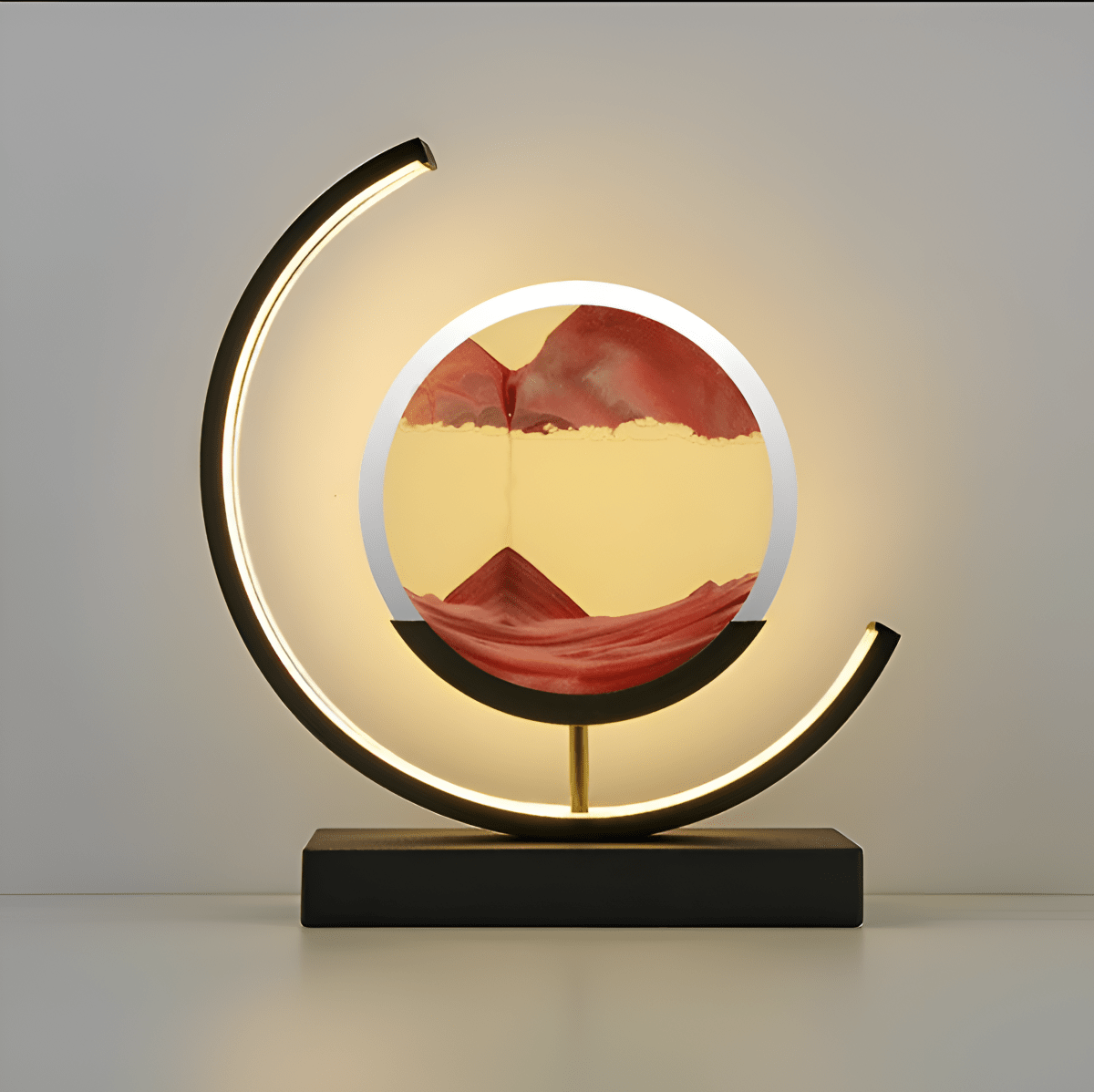 LED-Sandlampe mit Fernbedienung und Dimmbarem Licht