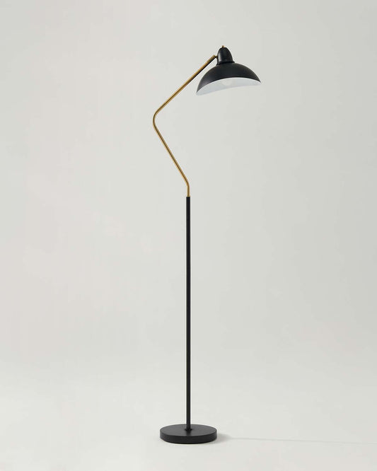 Moderne LED-Bogenlampe mit schwenkbarem Lampenkopf