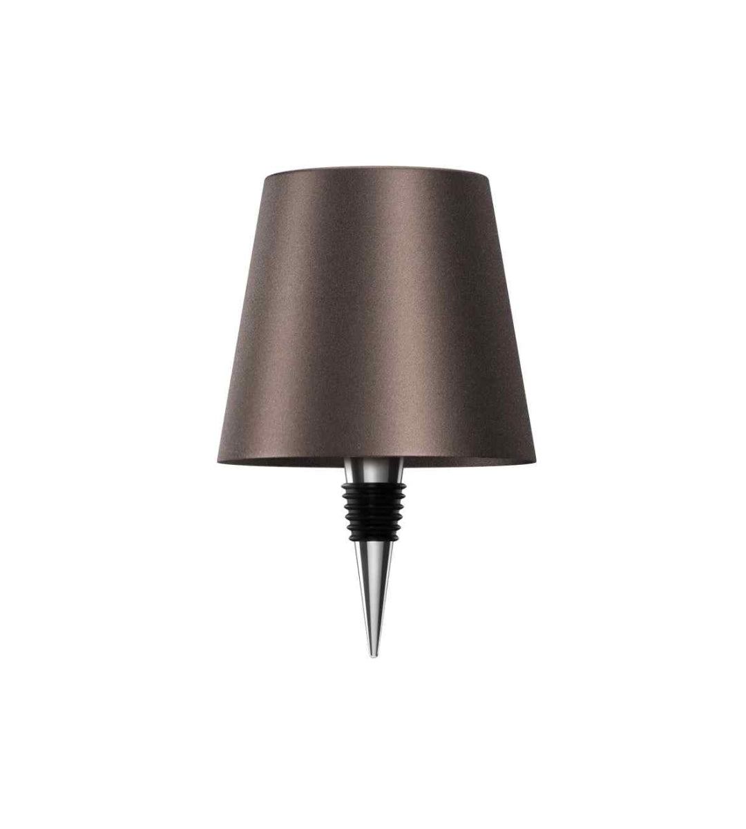 Wiederaufladbare LED-Flaschenlampe aus Aluminium für Weinflaschen
