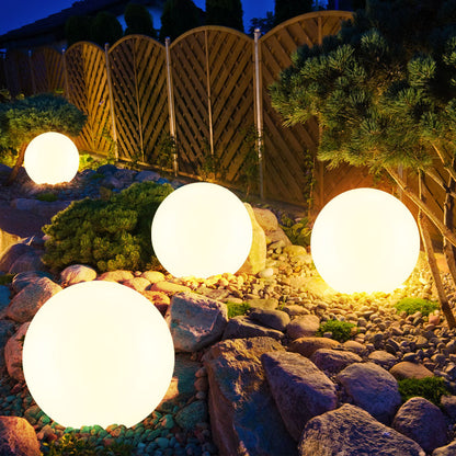 Drahtlose LED-Kugelleuchte mit Akkubetrieb