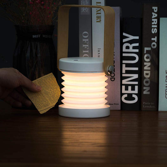 Klappbare LED-Leselampe mit USB-Ladeanschluss