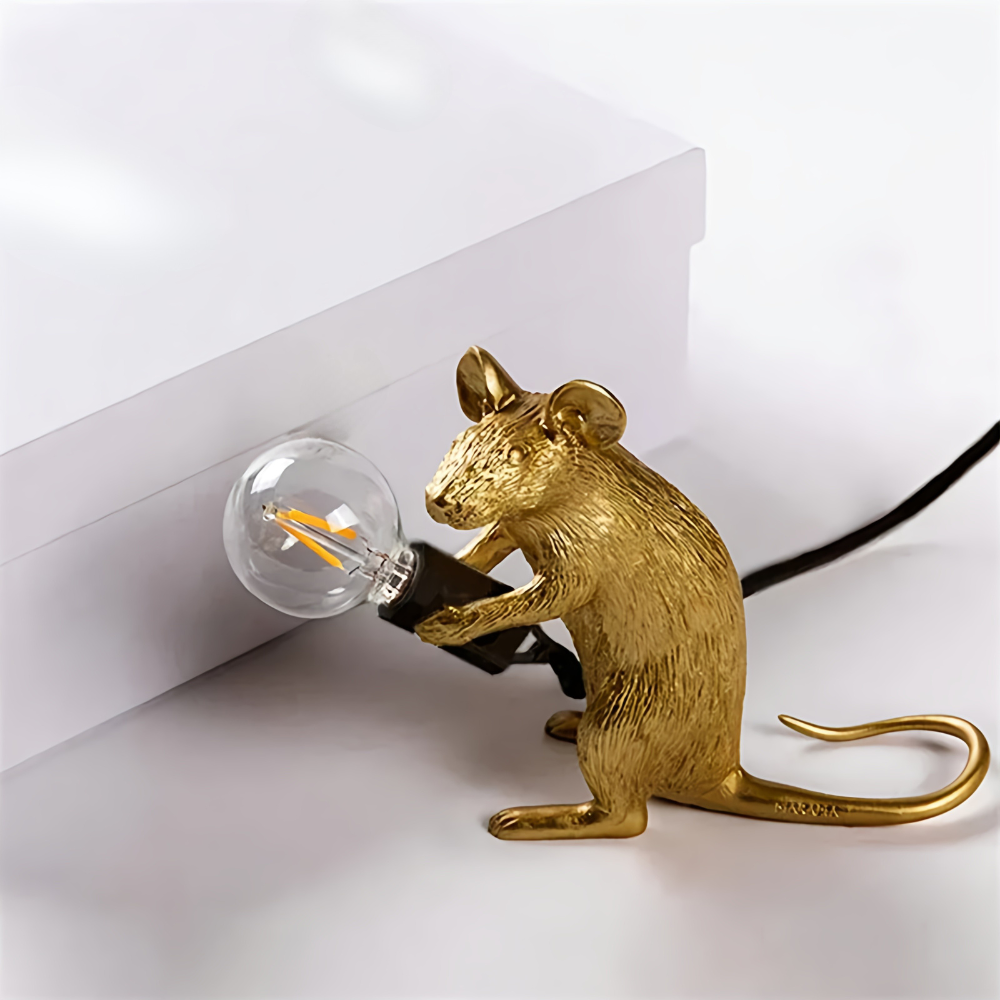 Dekorative Tischlampe mit Tierfigur aus Harz | SKU_1781386127349_166