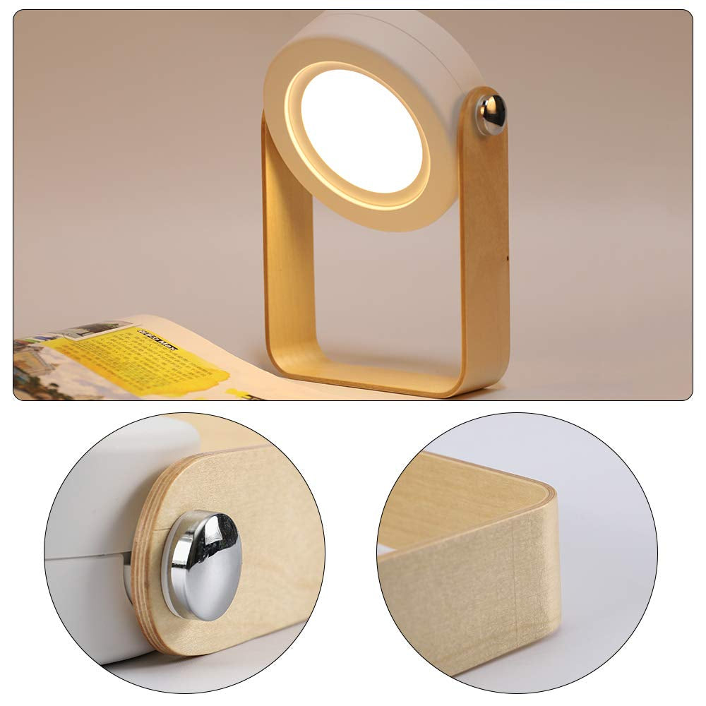 Klappbare LED-Leselampe mit USB-Ladeanschluss