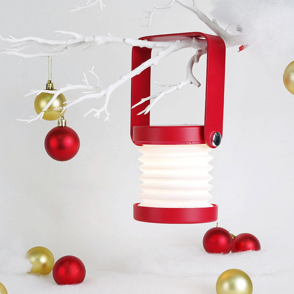 Klappbare LED-Leselampe mit USB-Ladeanschluss