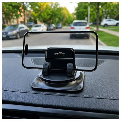 360° Drehbare Dashboard-Handyhalterung mit Anti-Rutsch-Silikon – Universell & Ohne Montage