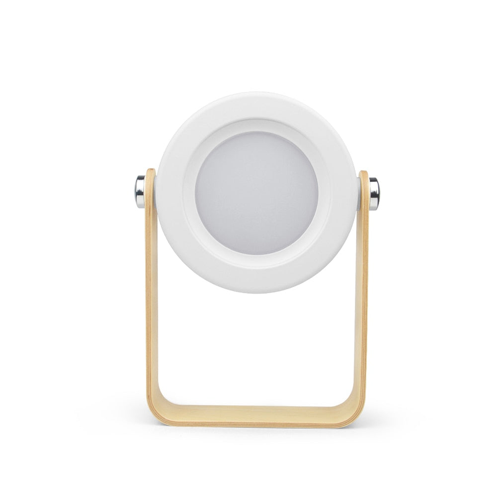 Klappbare LED-Leselampe mit USB-Ladeanschluss