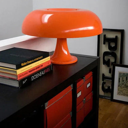 Dimmbare LED-Pilzlampe im Retro-Design