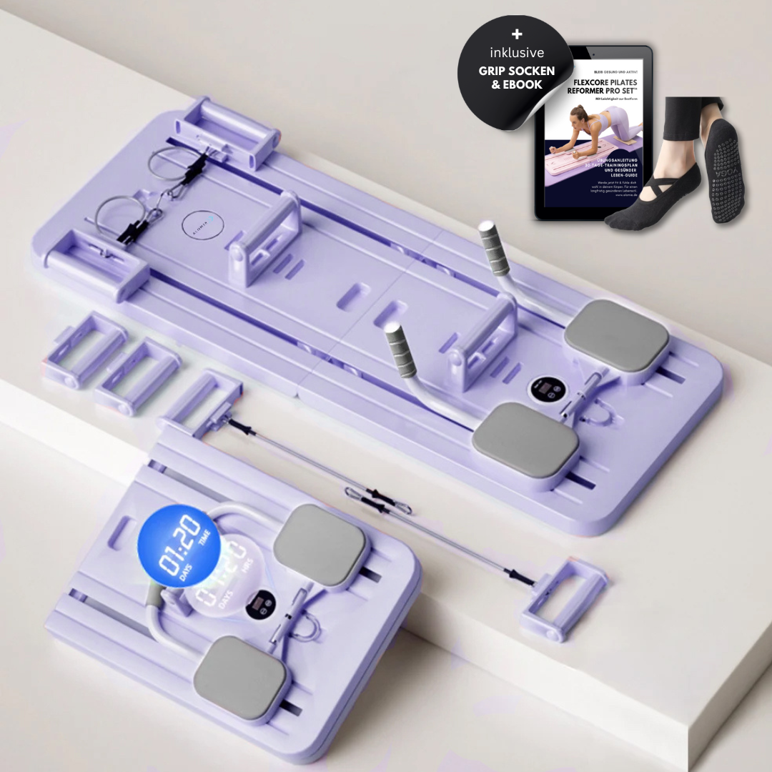 Pilates-Reformer-Set mit automatischer Rebound-Funktion