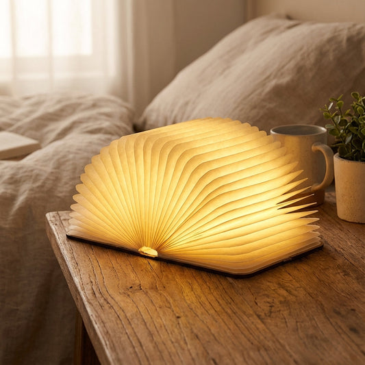 LED-Buchlampe mit Dimmbarer Touch-Steuerung