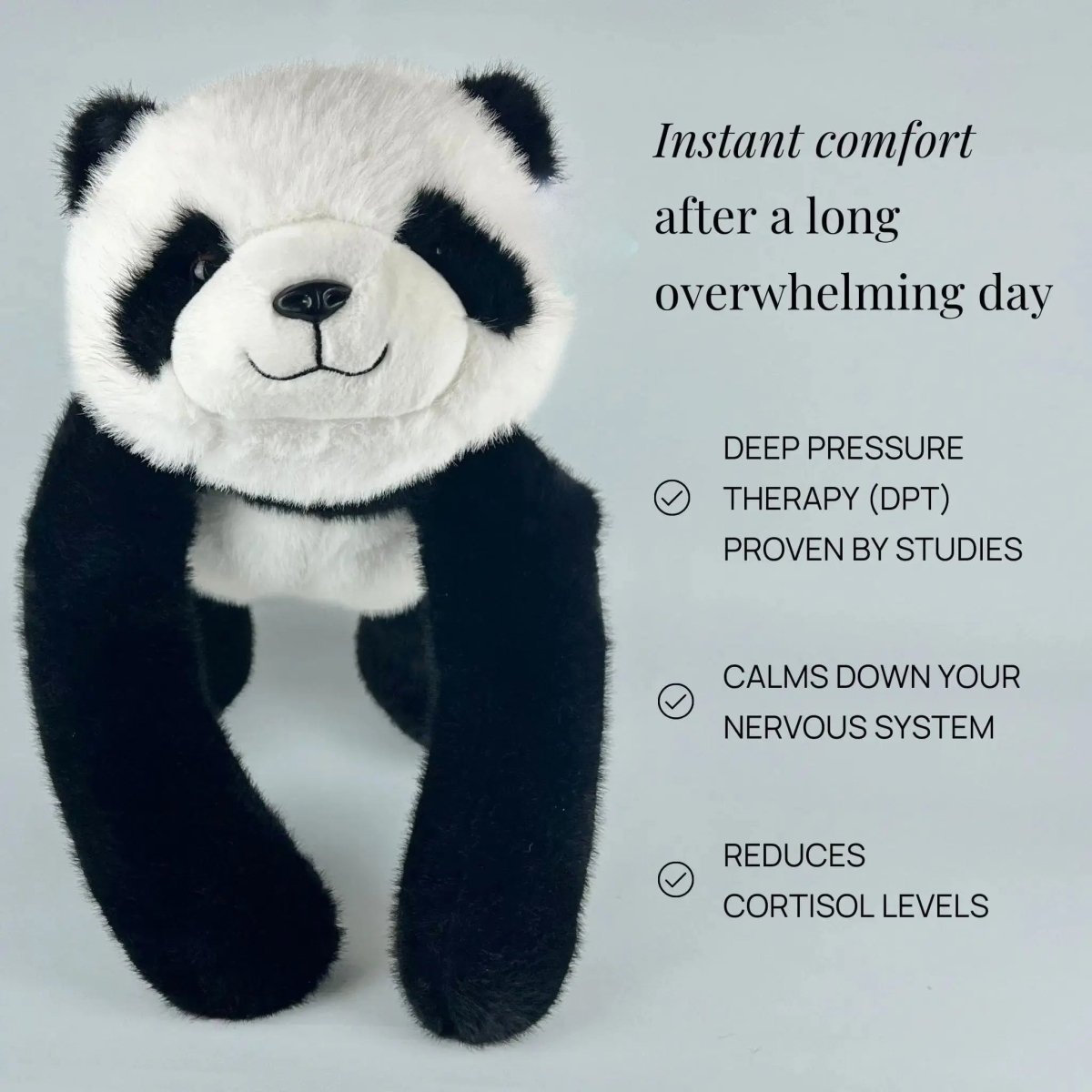Ultraweiches Anti-Stress-Kuschelkissen mit Langen Armen
