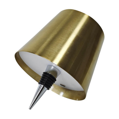 Dimmbare Kabellose LED-Flaschenlampe mit USB-C-Ladeanschluss