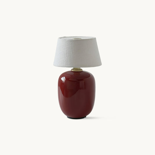 Kabellose Keramik-Tischlampe mit Dimmbarer Touch-Bedienung