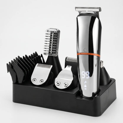 6-in-1 Multifunktions-Haarschneider mit Ladestation