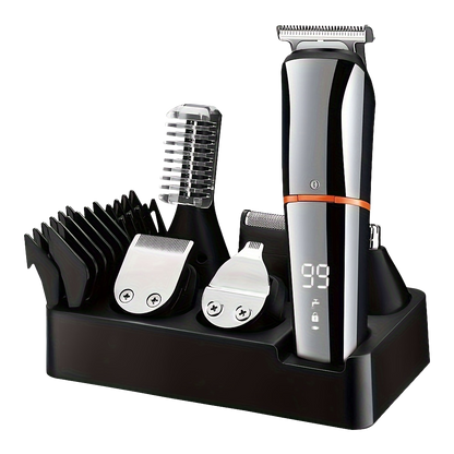 6-in-1 Multifunktions-Haarschneider mit Ladestation