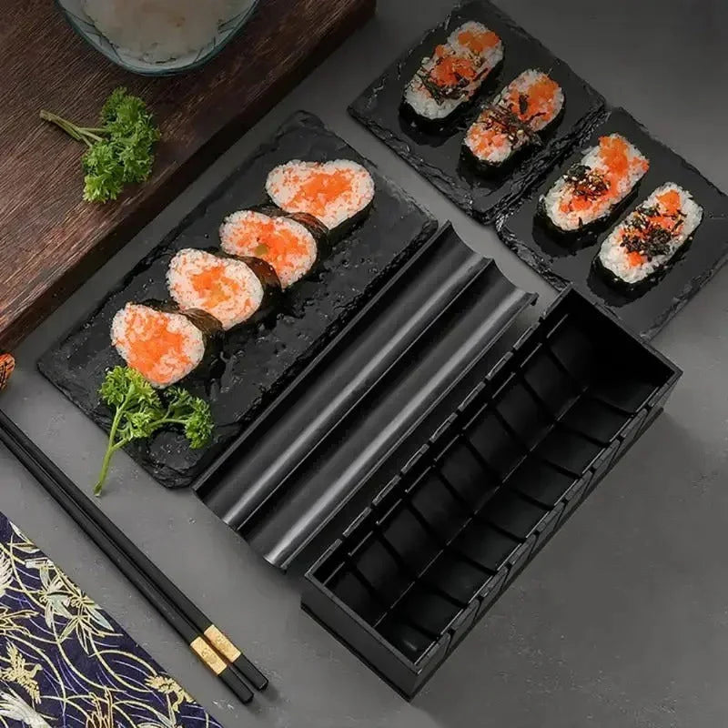 Komplettes Sushi-Maker-Set mit integrierter Schneidhilfe