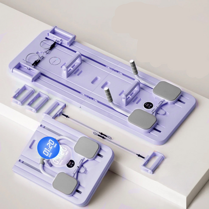 Pilates-Reformer-Set mit verstellbarem Widerstand