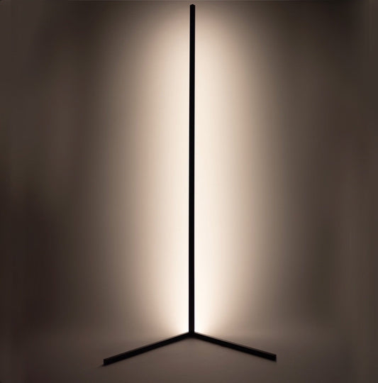 Moderne LED-Eckstehlampe mit Dimmfunktion 142 cm