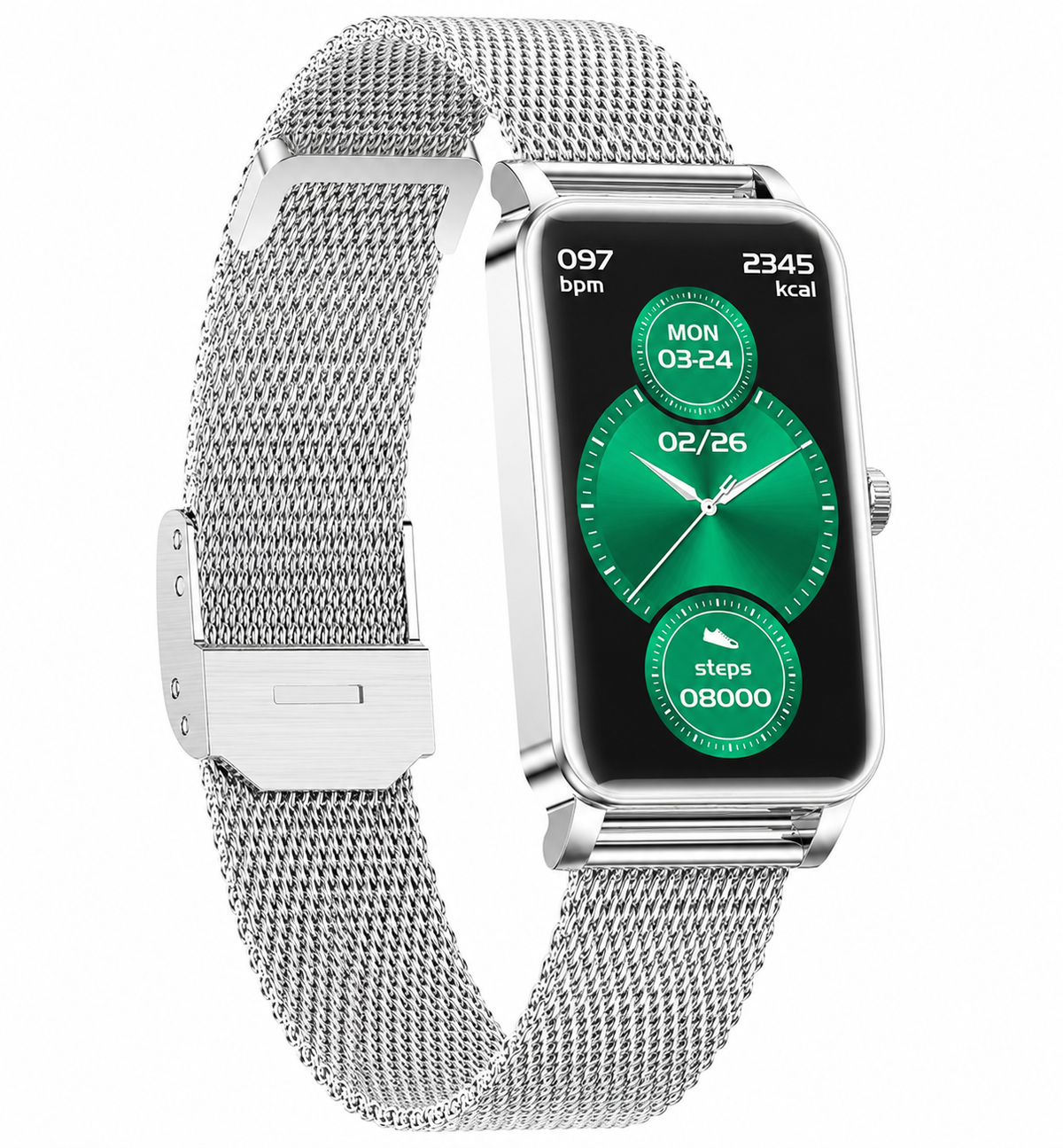 Damen smartwatch mit bluetooth-telefonie – 1,45 zoll HD-touchscreen – IP67 wasserdicht – bis zu 7 tage akkulaufzeit