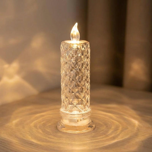 Flammenlose LED-Kerze mit Fernbedienung