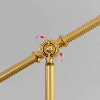 Moderne Stehleuchte mit Verstellbarem Schwenkarm