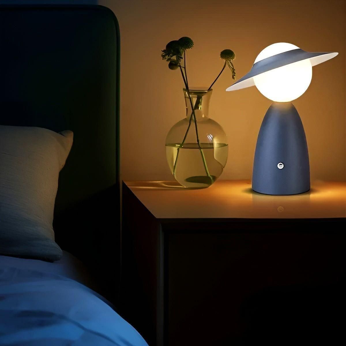 Drahtlose LED-Tischlampe mit Touch-Bedienung