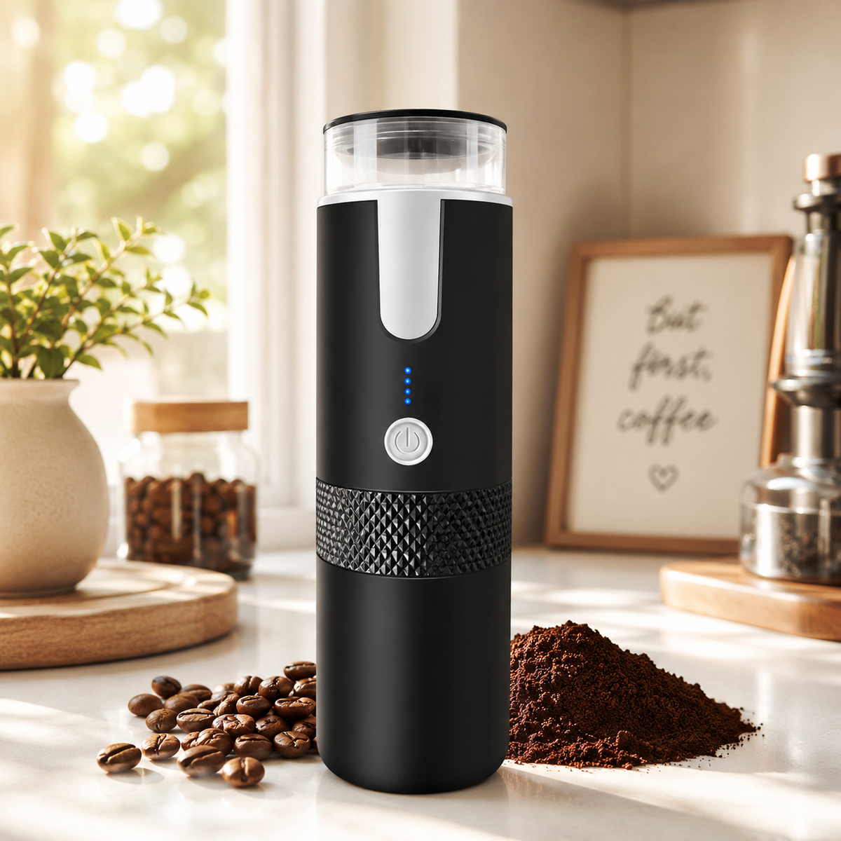 Tragbare Elektrische Espressomaschine mit Akku