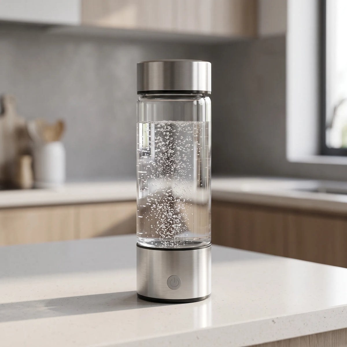 Tragbare Wasserstoff-Wasserflasche mit Schnellgenerator