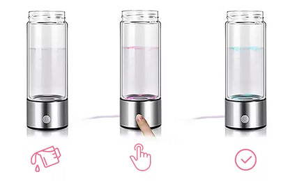 Tragbare Wasserstoff-Wasserflasche mit Schnellgenerator