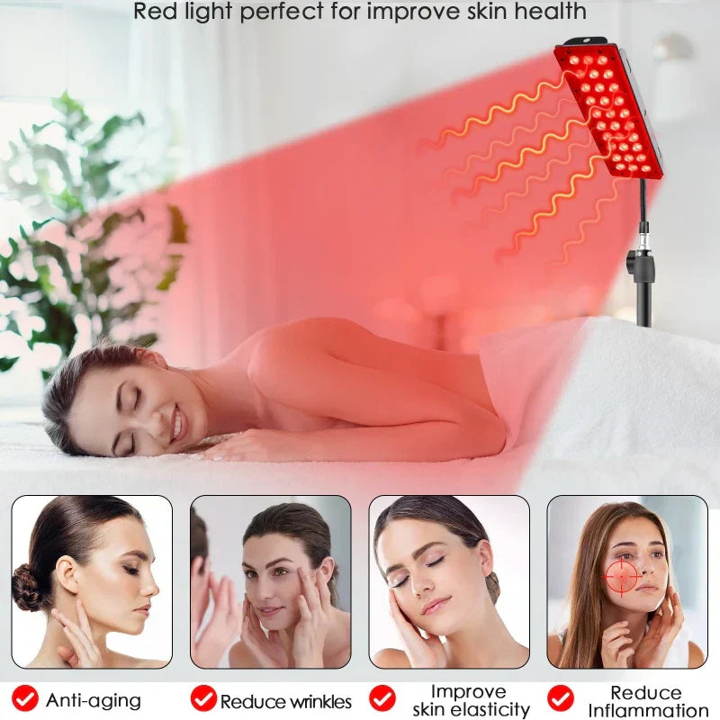 Rotlichttherapie-Panel mit doppelten Wellenlängen
