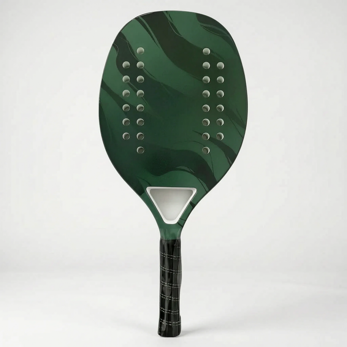 Gestromtes Beach-Tennis-Racket mit Tasche