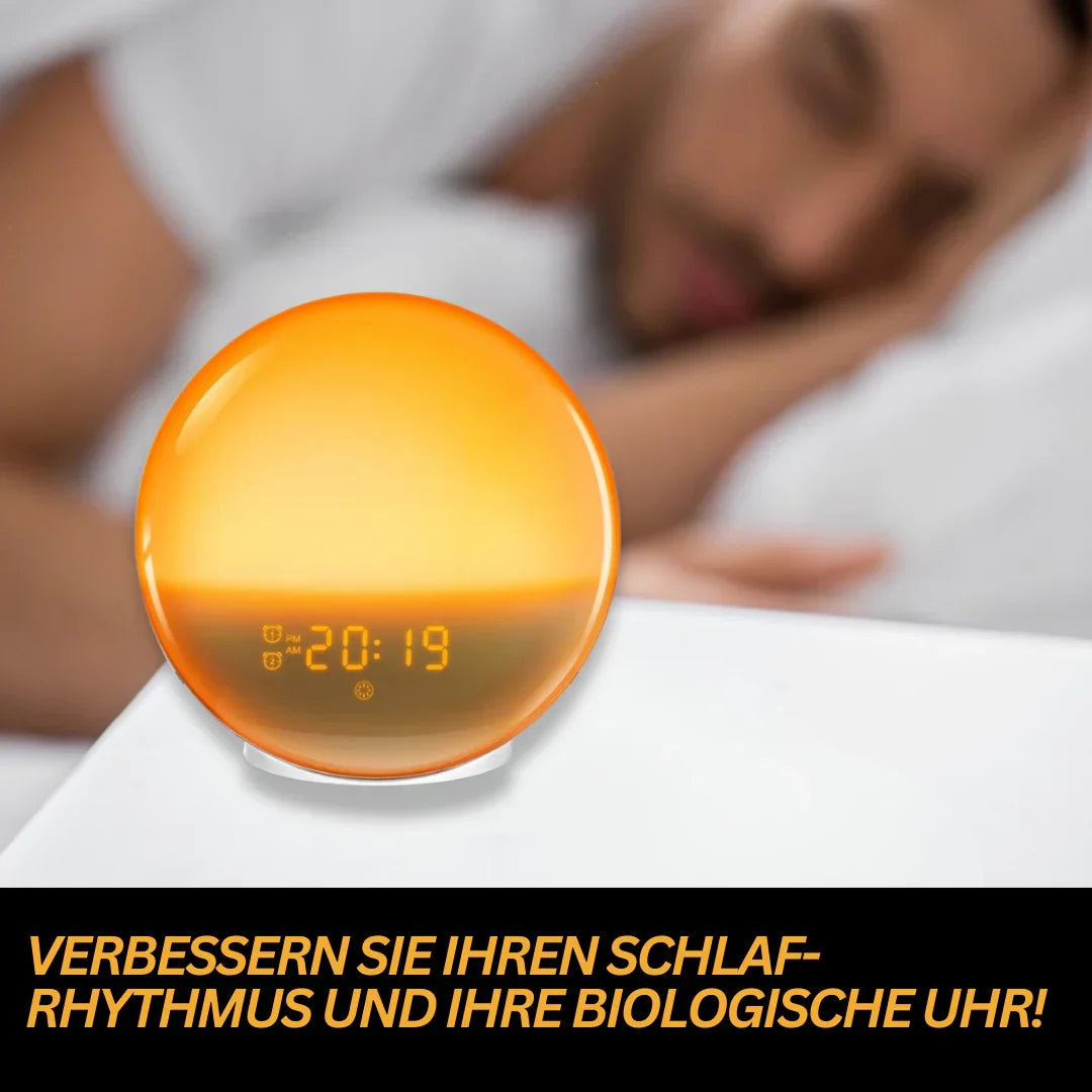 Lichtwecker mit Naturgäuschen und Sonnenaufgangssimulation