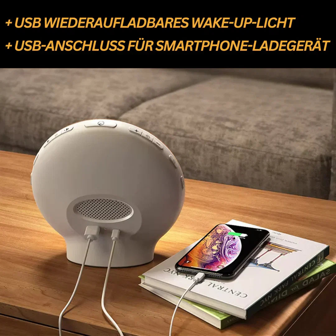 Lichtwecker mit Naturgäuschen und Sonnenaufgangssimulation