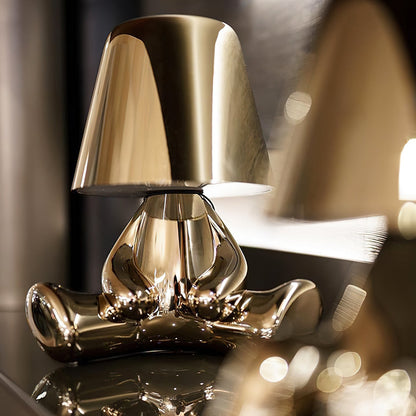 Moderne LED-Tischleuchte mit Skulptur und Akku | SKU_1783981544016_353