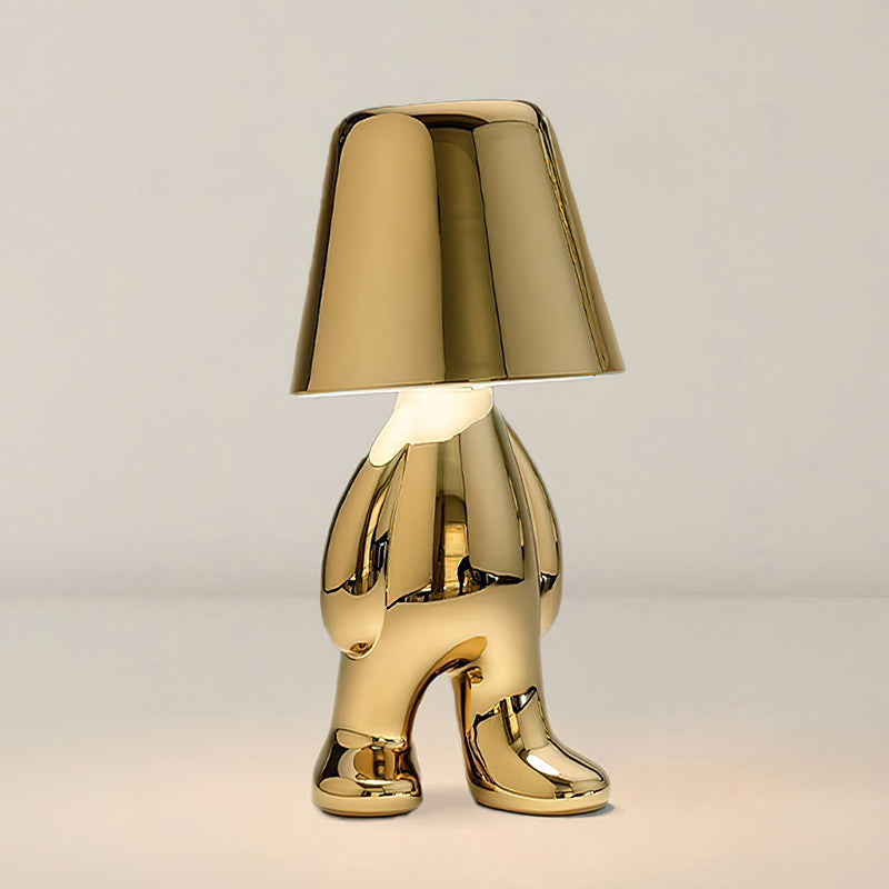 Moderne LED-Tischleuchte mit Skulptur und Akku | SKU_1783981544016_353