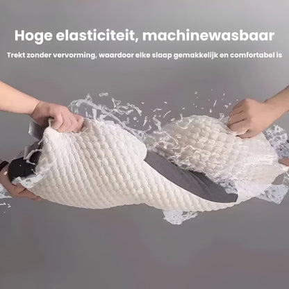 Ergonomisches Schlafkissen mit Nackenstütze 48 x 74 cm