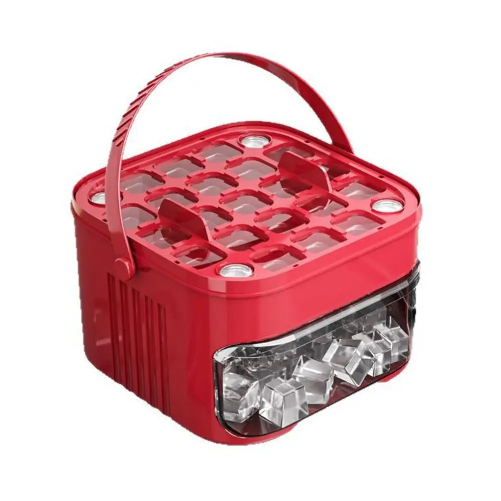 Eiswürfelbereiter mit praktischer Schublade