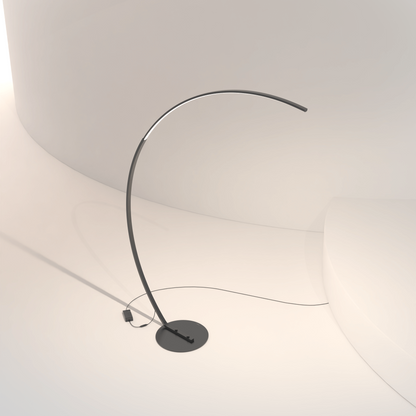Dimmbare LED-Bogenlampe 170 cm mit Fußschalter