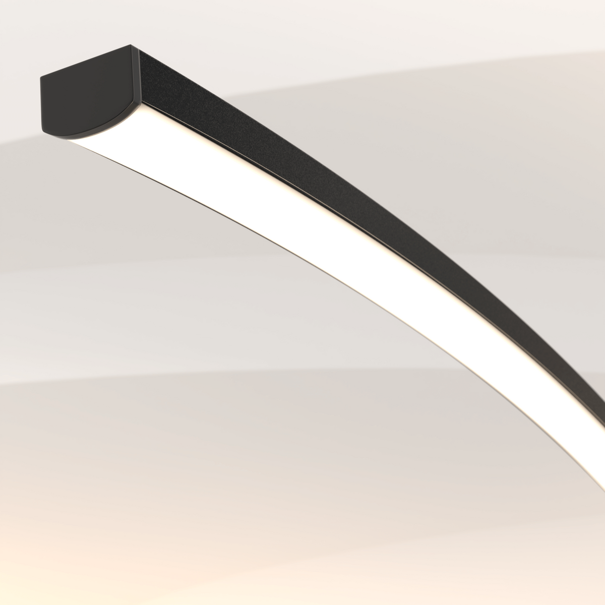Dimmbare LED-Bogenlampe 170 cm mit Fußschalter