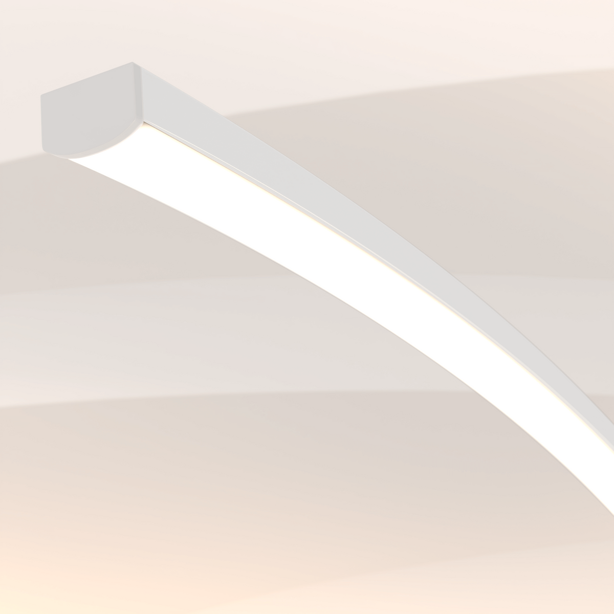 Dimmbare LED-Bogenlampe 170 cm mit Fußschalter