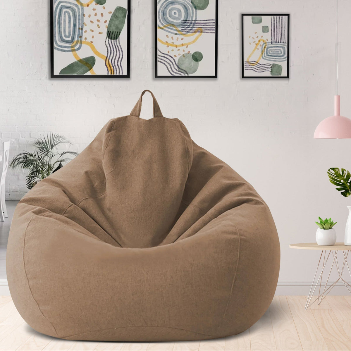 Luxe Sitzsackbezug mit ergonomischem Komfort